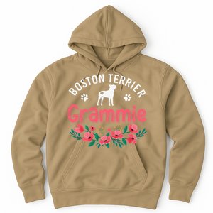 Boston Terrier Grammie Gifts Mom Funny Dog Lover Christmas Hoodie