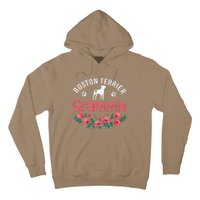 Boston Terrier Grammie Gifts Mom Funny Dog Lover Christmas Hoodie