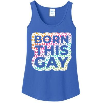 Born This Gay (Panda Edition) Cute Gift Ladies Essential Tank