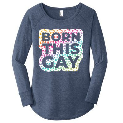 Born This Gay (Panda Edition) Cute Gift Women's Perfect Tri Tunic Long Sleeve Shirt