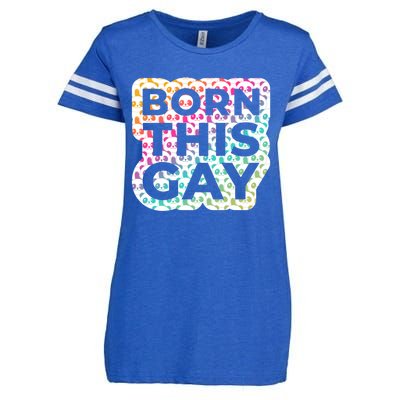 Born This Gay (Panda Edition) Cute Gift Enza Ladies Jersey Football T-Shirt