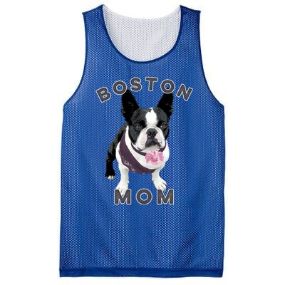 Boston Terrier Gift For Boston Mom Dog Mesh Reversible Basketball Jersey Tank