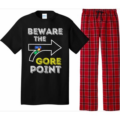 Beware The Gore Point Pajama Set