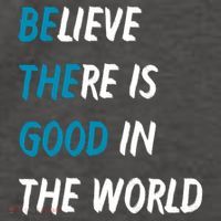 Be The Good Believe There Is Good In The World Vector Backpack