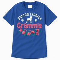 Boston Terrier Grammie Gifts Mom Funny Dog Lover Christmas Tall T-Shirt