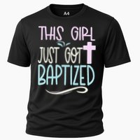 Baptism This Girl Baptized Christian 23 Cooling Performance Crew T-Shirt