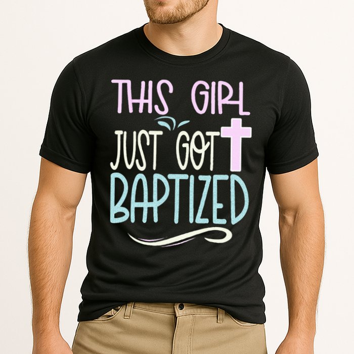 Baptism This Girl Baptized Christian 23 Cooling Performance Crew T-Shirt