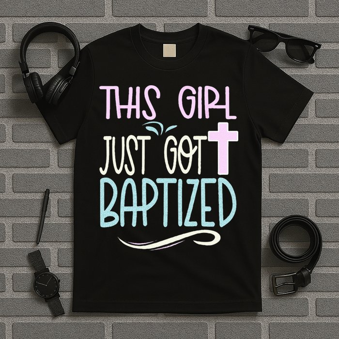 Baptism This Girl Baptized Christian 23 T-Shirt