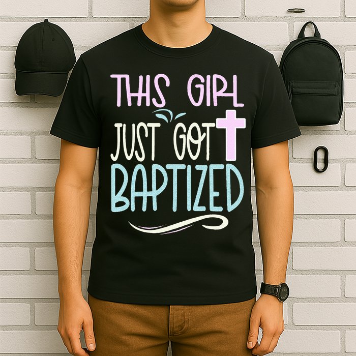 Baptism This Girl Baptized Christian 23 T-Shirt