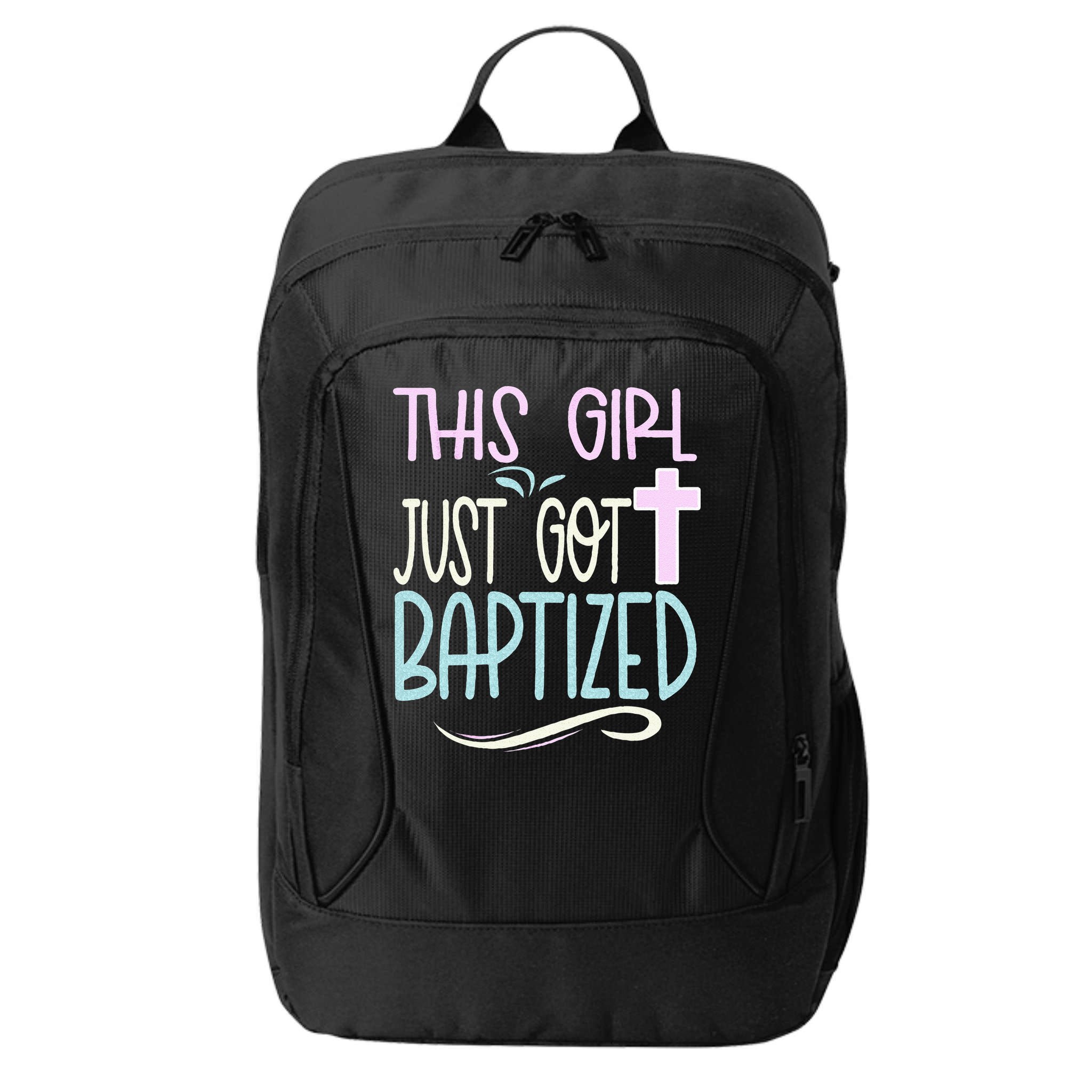 Baptism This Girl Baptized Christian 23 City Backpack