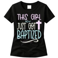Baptism This Girl Baptized Christian 23 Womens T-Shirt