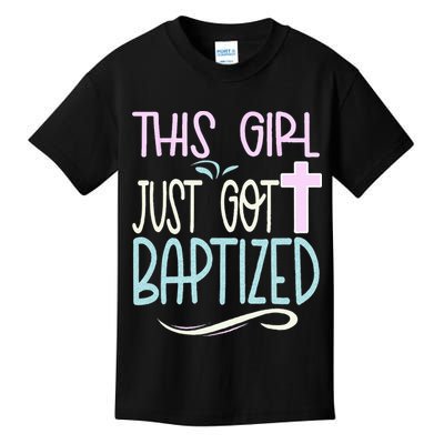 Baptism This Girl Baptized Christian 23 Kids T-Shirt