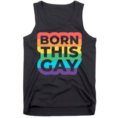 Born This Gay LGBTQ Pride Tank Top