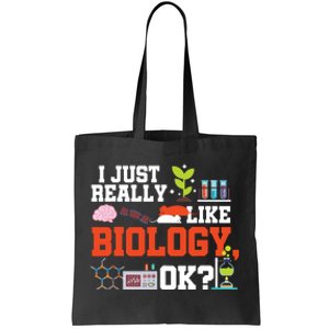 Biology Teacher Gift Science Student Biology Tote Bag