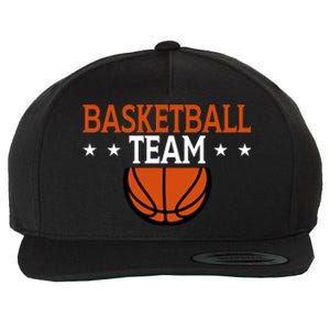 Basketball Team Gift For Basketball Player Sport Team Wool Snapback Cap