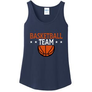 Basketball Team Gift For Basketball Player Sport Team Ladies Essential Tank