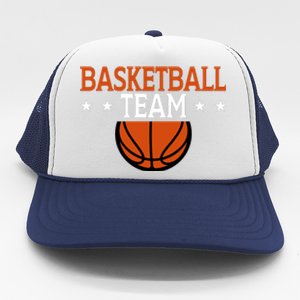 Basketball Team Gift For Basketball Player Sport Team Trucker Hat