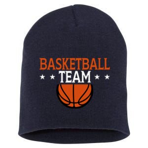 Basketball Team Gift For Basketball Player Sport Team Short Acrylic Beanie