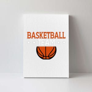 Basketball Team Gift For Basketball Player Sport Team Canvas