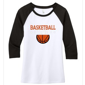 Basketball Team Gift For Basketball Player Sport Team Women's Tri-Blend 3/4-Sleeve Raglan Shirt