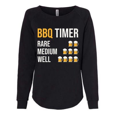 Bbq Timer Grilling Barbecue Grill Barbecue Gift Womens California Wash Sweatshirt