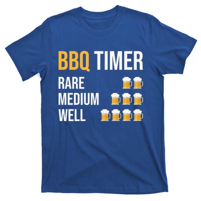 Bbq Timer Grilling Barbecue Grill Barbecue Gift T-Shirt