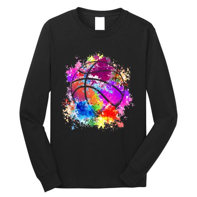 Basketball Teenagers Girls Teens Wo Baller Dunking Long Sleeve Shirt