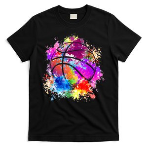 Basketball Teenagers Girls Teens Wo Baller Dunking T-Shirt