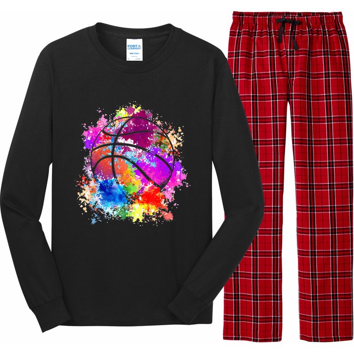 Basketball Teenagers Girls Teens Wo Baller Dunking Long Sleeve Pajama Set