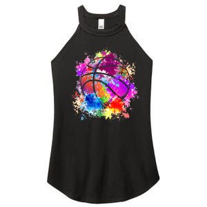 Basketball Teenagers Girls Teens Wo Baller Dunking Women's Perfect Tri Rocker Tank