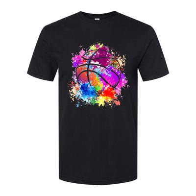 Basketball Teenagers Girls Teens Wo Baller Dunking Softstyle CVC T-Shirt