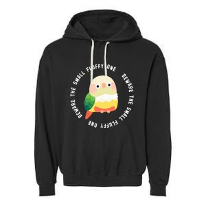 Beware The Green Cheek Conure Garment-Dyed Fleece Hoodie