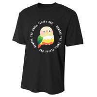 Beware The Green Cheek Conure Performance Sprint T-Shirt