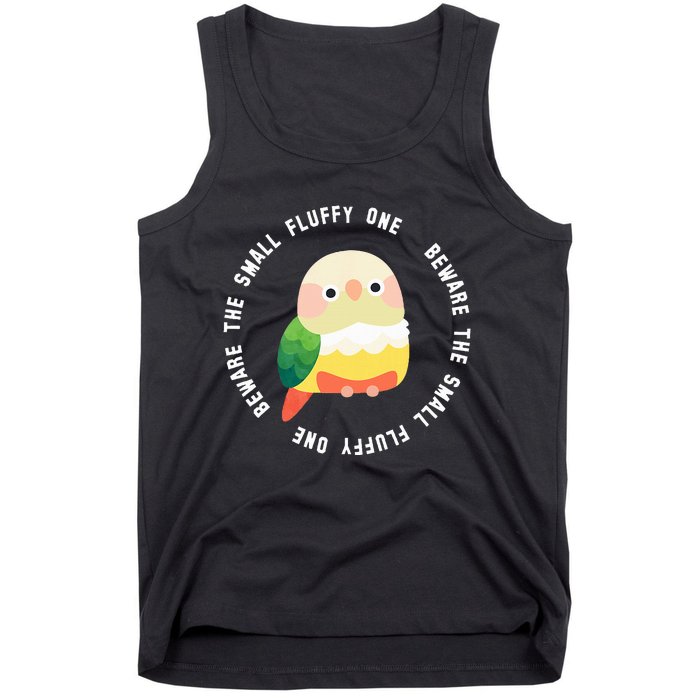 Beware The Green Cheek Conure Tank Top