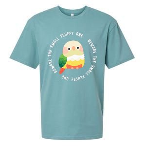 Beware The Green Cheek Conure Sueded Cloud Jersey T-Shirt