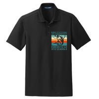 Born To Go Fishing Forced School Funny Dry Zone Grid Polo