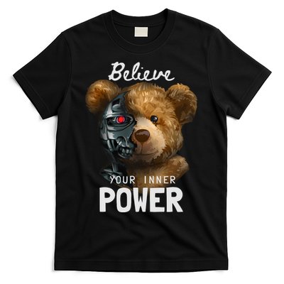 Bear Toy Half Robot T-Shirt