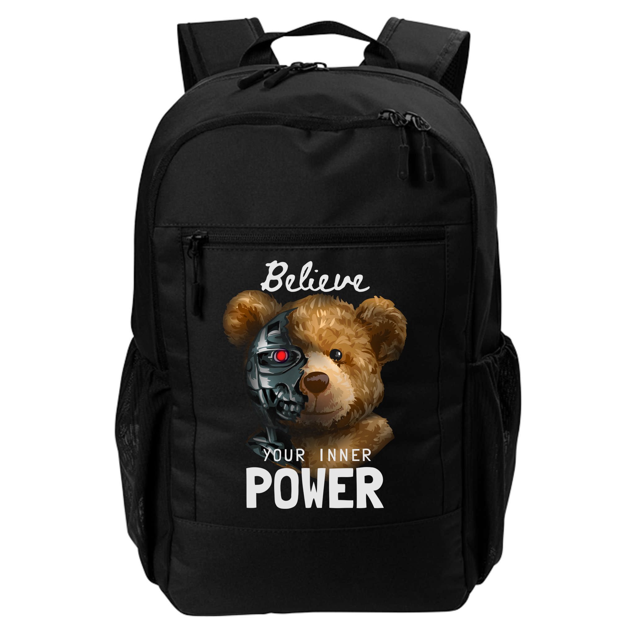 Bear Toy Half Robot Backpack