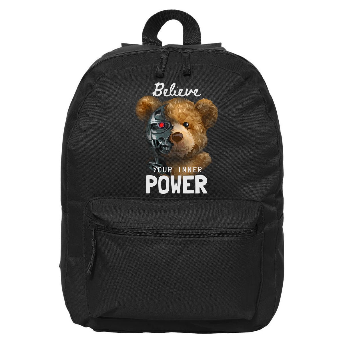 Bear Toy Half Robot 16 in Basic Backpack