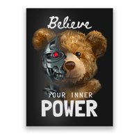 Bear Toy Half Robot Poster