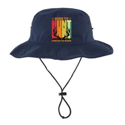 Born To Hunt Forced To Work Bucket Hat