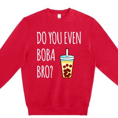 Boba Tea Hoodie - Bubble Tea Gift Premium Crewneck Sweatshirt