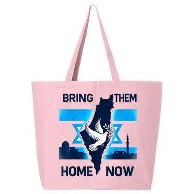 Bring Them Home Now! Stand With Israel Flag America 25L Jumbo Tote