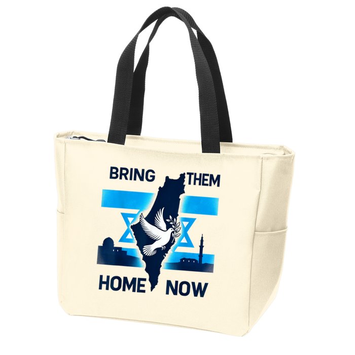 Bring Them Home Now! Stand With Israel Flag America Zip Tote Bag