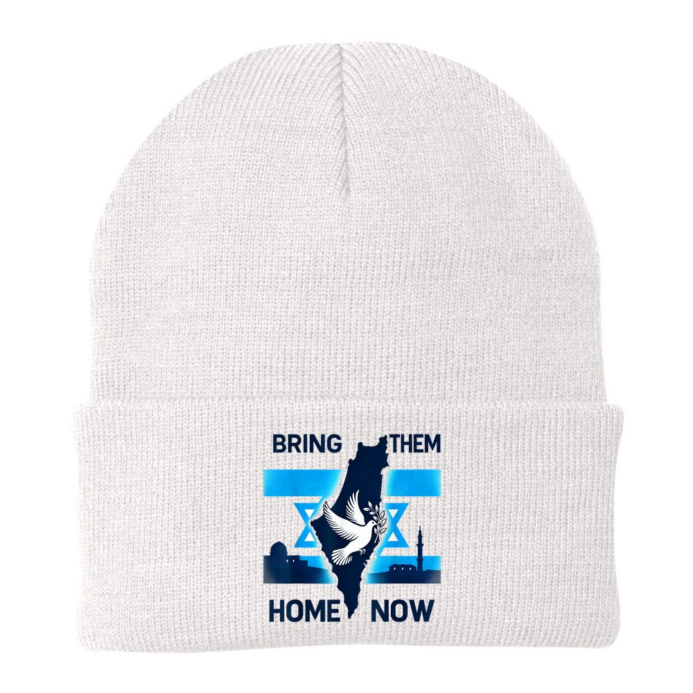 Bring Them Home Now! Stand With Israel Flag America Beanie