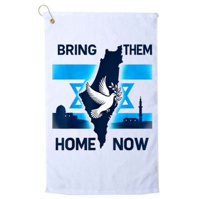 Bring Them Home Now! Stand With Israel Flag America Golf Towel