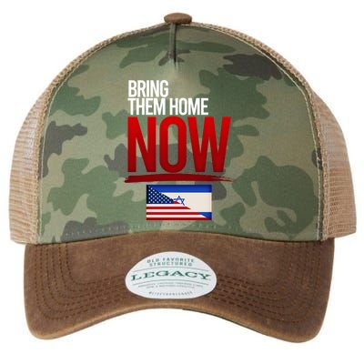 Bring Them Home Now Stand With Israel Legacy Tie Dye Trucker Hat