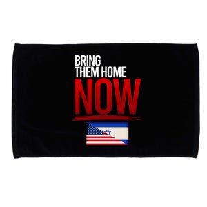 Bring Them Home Now Stand With Israel Microfiber Hand Towel