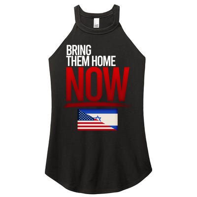 Bring Them Home Now Stand With Israel Women's Perfect Tri Rocker Tank