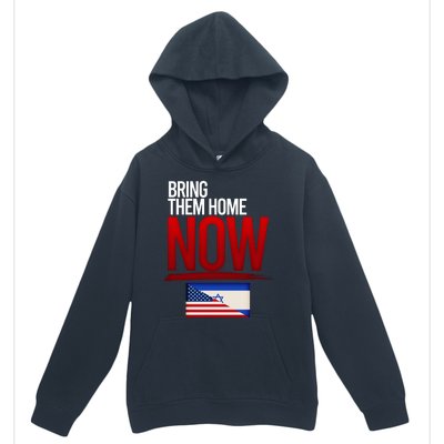 Bring Them Home Now Stand With Israel Urban Pullover Hoodie